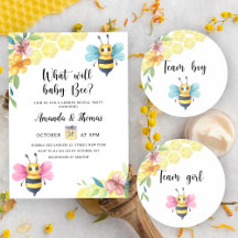 Bee Gender Reveal