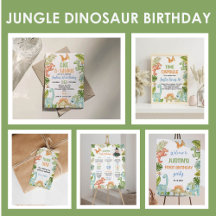 Jungle Dinosaur Birthday