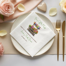 Rustic Flower Market Bridal Shower Collection