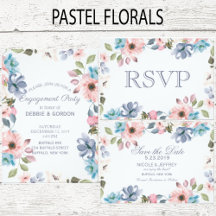 Pastel Flower Spring Wedding Suite