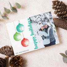 Retro Simple Ornament Holiday Collection