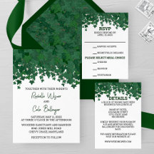 Green Ivy Garden Wedding Collection