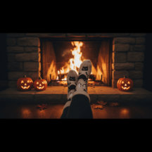 Ghost Cat Halloween Socks – Magical & Cozy Gift