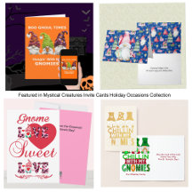 Mystical Creatures Invite Cards Holiday Occasions