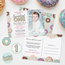 Sweetest One Donuts Birthday Collection