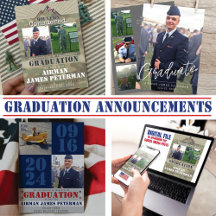 Military Basic Training Graduation Announcement