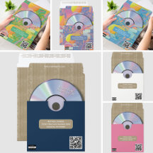Music CD-Themed Business Mailers