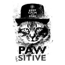 Keep Calm and Stay Pawsitive | Mew Edition