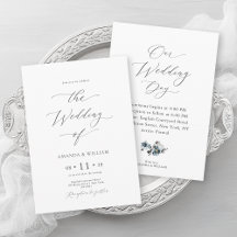 Luxury Watercolor Floral Wedding Collection