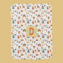 Personalized Baby Blankets and Burp Cloths