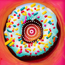 Pop Art Donut