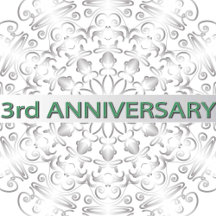3rd Wedding Anniversary