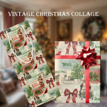 Vintage Christmas Collage