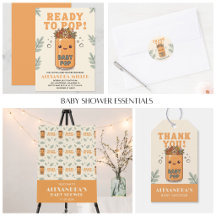  She's Ready to Pop Baby Shower Gender Neutral