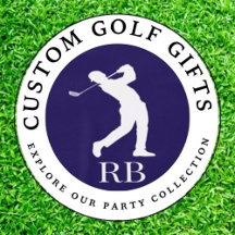 MAN'S INITIAL, GOLF GIFTS 