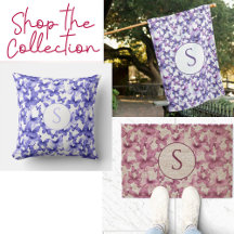 Personalized Monogram Butterflies Patterns