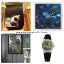 Water and Land Animals on Gifts