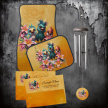 Bird magic in a sea of ​​flowers, the best of frie