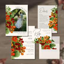 Rustic Fall Floral Modern Wedding