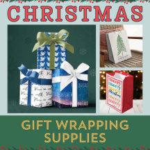 CHRISTMAS | Gift Wrapping Supplies