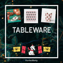TABLEWARE | DOG CHRISTMAS Theme