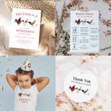 Farm Chicken Birthday Party