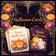 Halloween Greeting Cards Collection