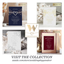 Best Real Foil Wedding Invitations