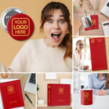 Red and Gold | Modern Professional Business Logo