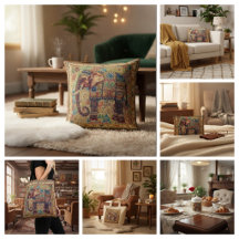 Vintage, Antique Elephant,Motif Art