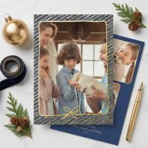 Elegant Foil and Photo Holiday Cards & Accessories