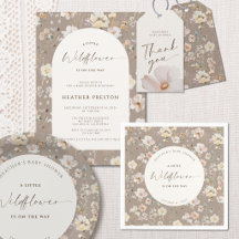 Watercolor Rustic Floral Fall Baby Shower