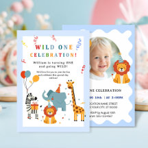 Wild One: Jungle 1st Birthday Party Collection