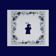 Delft blue tiles