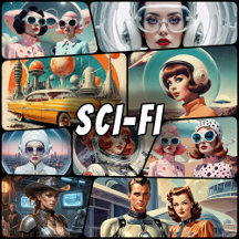 Sci-Fi Designs for Decoupage