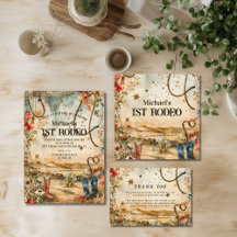 Rodeo Boots & Cactus 1st Birthday