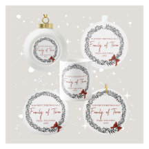 Family of Three Holiday Keepsake Collection