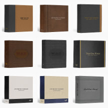Leather Binders- imitation leather