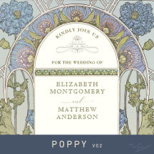 Poppy v02 - Vintage Art Nouveau