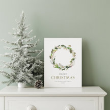 Christmas Collection with Greenery Wreath