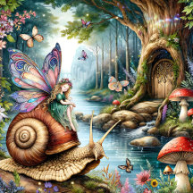 Fairytale in the Magical Forest Ai Art