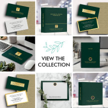 The Prestige Business Suite: Emerald Green & Gold
