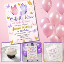 BUTTERFLY KISSES AND BIRTHDAY WISHES