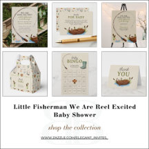 Little Fisherman We Are Reel Excited Baby Shower