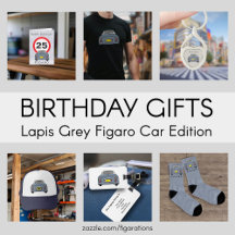 Birthday Gifts Lapis Grey Figaro Car Edition