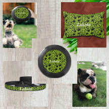 Graphic plant green black vines