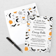 A Little Boo Is Almost Due Baby Shower Collection