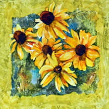 Black Eyed Susans Yellow Flowers 
