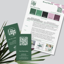 Florist Green Marketing Material Collection
