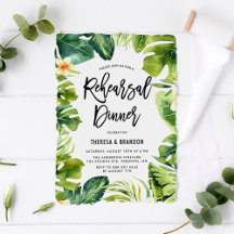 Tropical Greenery and Plumeria Collection